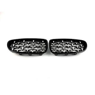 Ledvične maske Diamond Silver (črn rob) BMW serija 5 F10/F11 2010–2016 fotografija 4