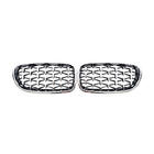 BMW serija 5 F10/F11 2010–2016 Ledvične maske Diamond Silver (kromiran rob) fotografija 2