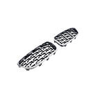 BMW serija 5 F10/F11 2010–2016 Ledvične maske Diamond Silver (kromiran rob) fotografija 3