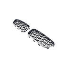 BMW serija 5 F10/F11 2010–2016 Ledvične maske Diamond Silver (kromiran rob) fotografija 4