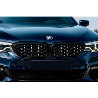Ledvički Diamond Silver V1 (2017-2020, črn rob) BMW serija 5 G30/G31 2017–2023 fotografija 1