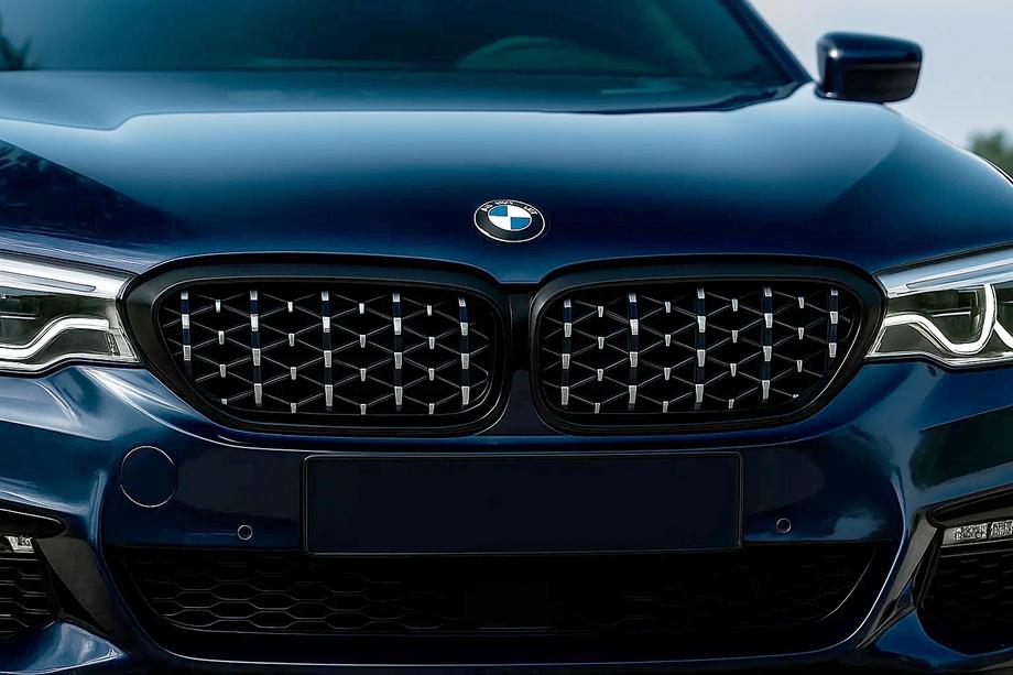 BMW serija 5 G30/G31 2017–2023 Ledvički Diamond Silver V1 (2017-2020, črn rob) Image