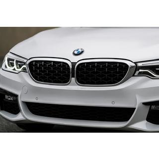 Ledvične mrežice Diamond Black V1 (2017-2020, krom obroba) BMW serija 5 G30/G31 2017–2023 fotografija 1