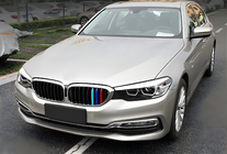 BMW serija 5 G30/G31 2017–2023 Ledvične maske 1 Bar (2017-2020, M-Color s kromiranim okvirjem) fotografija 1