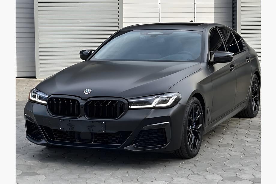 BMW serija 5 G30/G31 2017–2023 Ledvične rešetke M-Look V1 (2021+, mat črna) Image