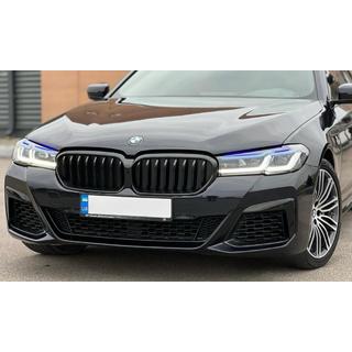 Ledvične maske 1 Bar (2021+, sijajno črna) BMW serija 5 G30/G31 2017–2023 fotografija 2