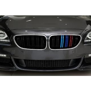 Ledvične rešetke M-Look (M-Color s kromiranim robom) BMW serija 6 F12/F13/F06 2011–2018 fotografija 1