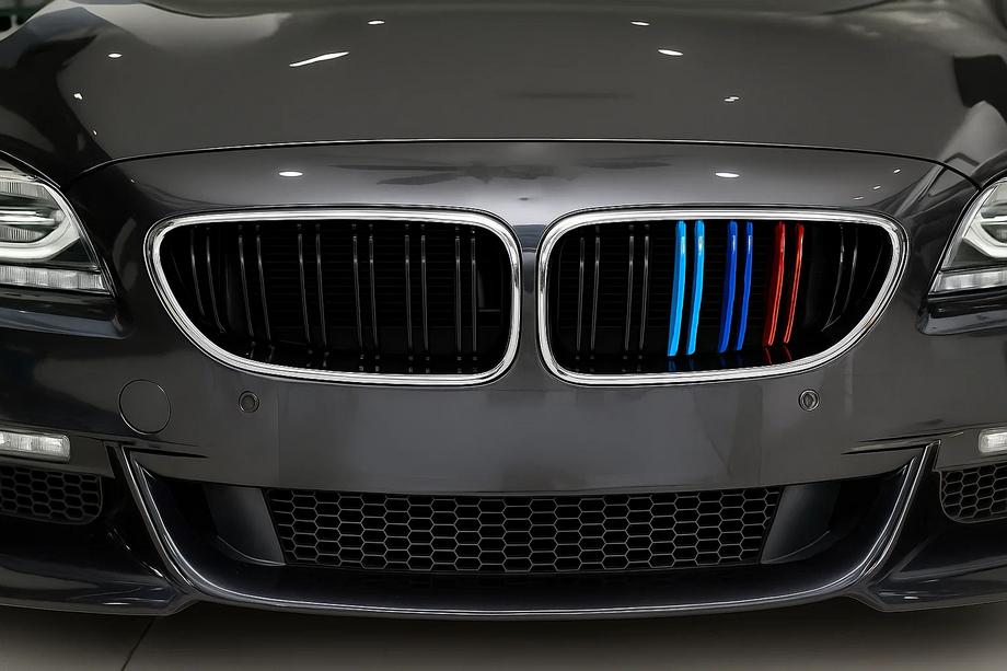 BMW serija 6 F12/F13/F06 2011–2018 Ledvične rešetke M-Look (M-Color s kromiranim robom) Image