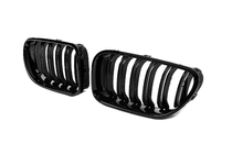 BMW serija 6 F12/F13/F06 2011–2018 Ledvične rešetke M-Look (črni visok sijaj) fotografija 3