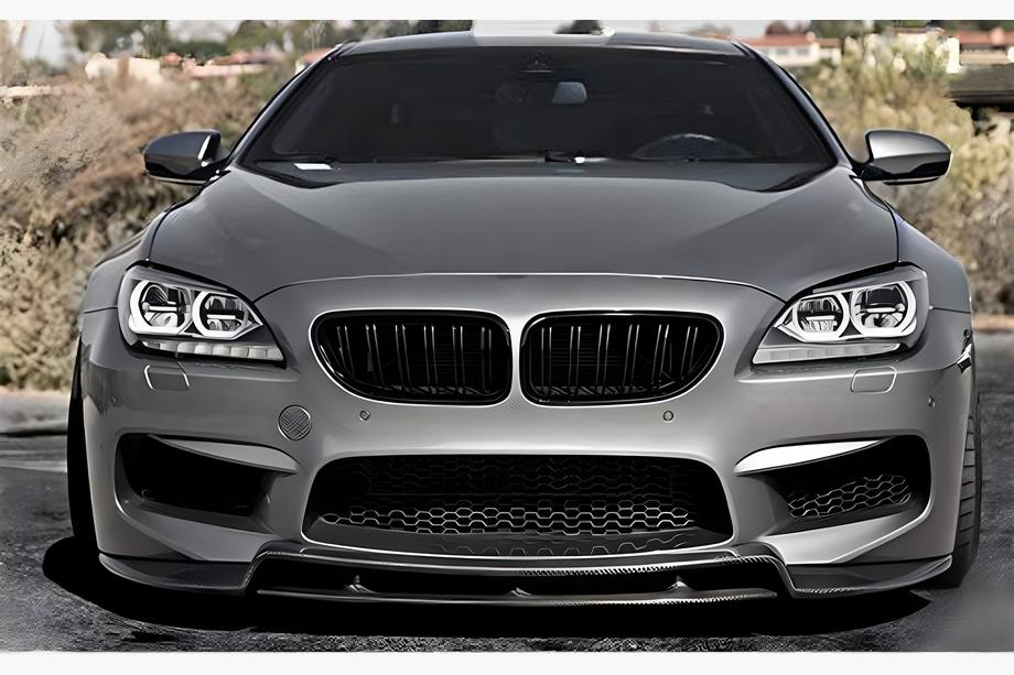 BMW serija 6 F12/F13/F06 2011–2018 Ledvične rešetke M-Look (črni visok sijaj) Image