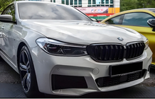 BMW serija 6 G32 2017– Ledvične rešetke M-Look (2017-2020, črna visok sijaj) fotografija 1