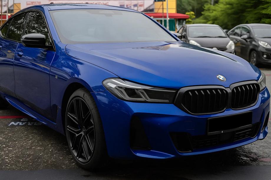 BMW serija 6 G32 2017– M-Look ledvične maske (2020-2023, mat črna) Image
