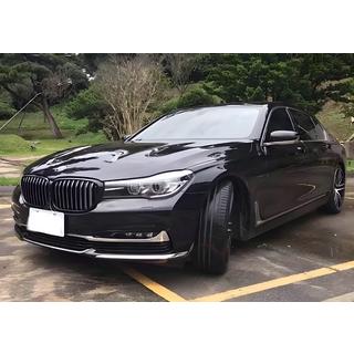 Ledvične rešetke 1 Bar (2016-2019, sijajno črna) BMW serija 7 G11/G12 2015–2022 fotografija 2