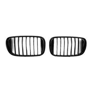 Ledvične rešetke 1 Bar (2016-2019, sijajno črna) BMW serija 7 G11/G12 2015–2022 fotografija 3