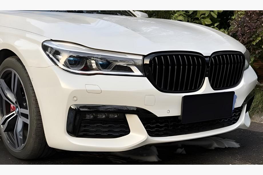 BMW serija 7 G11/G12 2015–2022 Ledvične rešetke 1 Bar (2016-2019, sijajno črna) Fotografija 1
