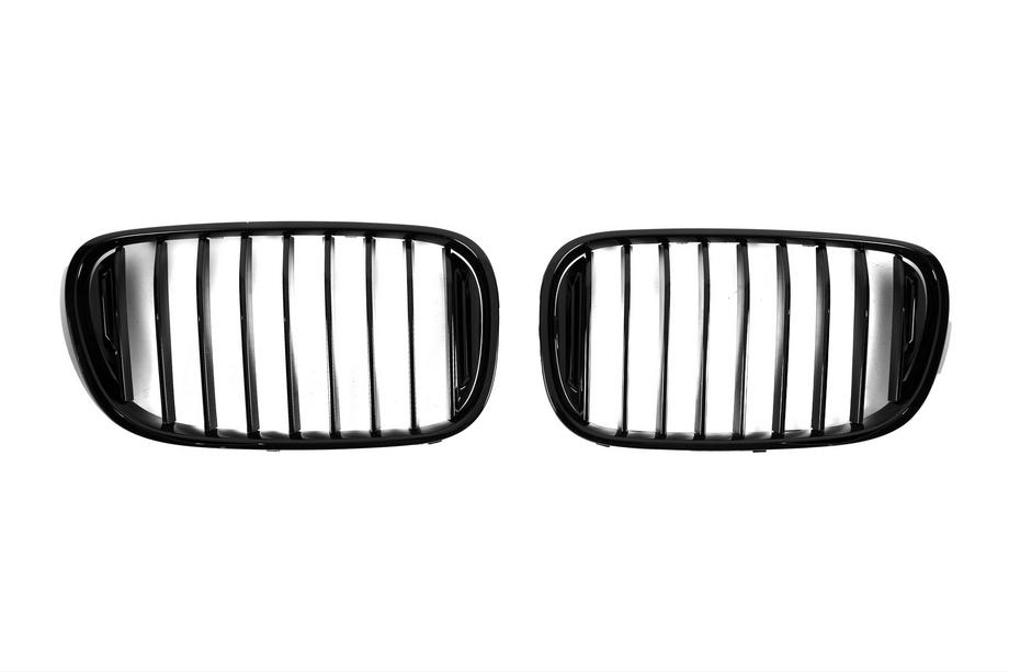 BMW serija 7 G11/G12 2015–2022 Ledvične rešetke 1 Bar (2016-2019, sijajno črna) Fotografija 3
