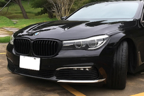 BMW serija 7 G11/G12 2015–2022 Ledvična maska 1 Bar (2016-2019, mat črna) fotografija 1