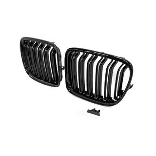 Ledvične rešetke M-Look (črni visok sijaj) BMW X1 E84 2009–2015 fotografija 3