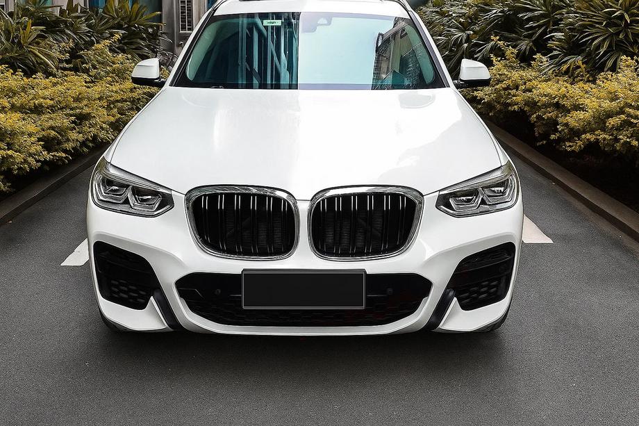 BMW X3 G01 2018– M-Look ledvične rešetke (2018-2021, sijajno črna s kromiranim robom) Image