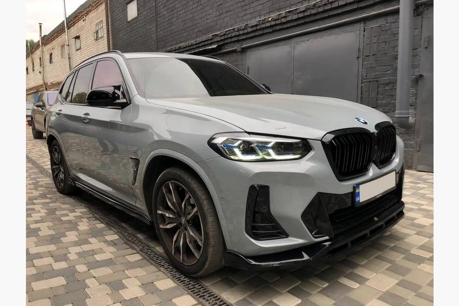 BMW X3 G01 2018– M-Look ledvične rešetke (2021+, sijajno črna) Image
