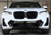BMW X3 G01 2018– Ledvične maske Diamond Black (2021+, črn okvir) fotografija 1