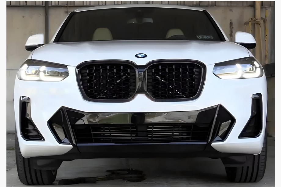 BMW X3 G01 2018– Ledvične maske Diamond Black (2021+, črn okvir) Image