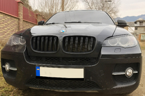 BMW X6 E71 2008–2014 M-Look ledvički (mat črna) fotografija 1