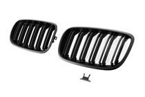 BMW X6 E71 2008–2014 M-Look ledvički (mat črna) fotografija 4