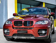 BMW X6 E71 2008–2014 M-Look ledvične rešetke (M-Color) fotografija 4