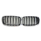 BMW X6 E71 2008–2014 M-Look ledvični rešetki (črni sijaj s krom obrobo) fotografija 2