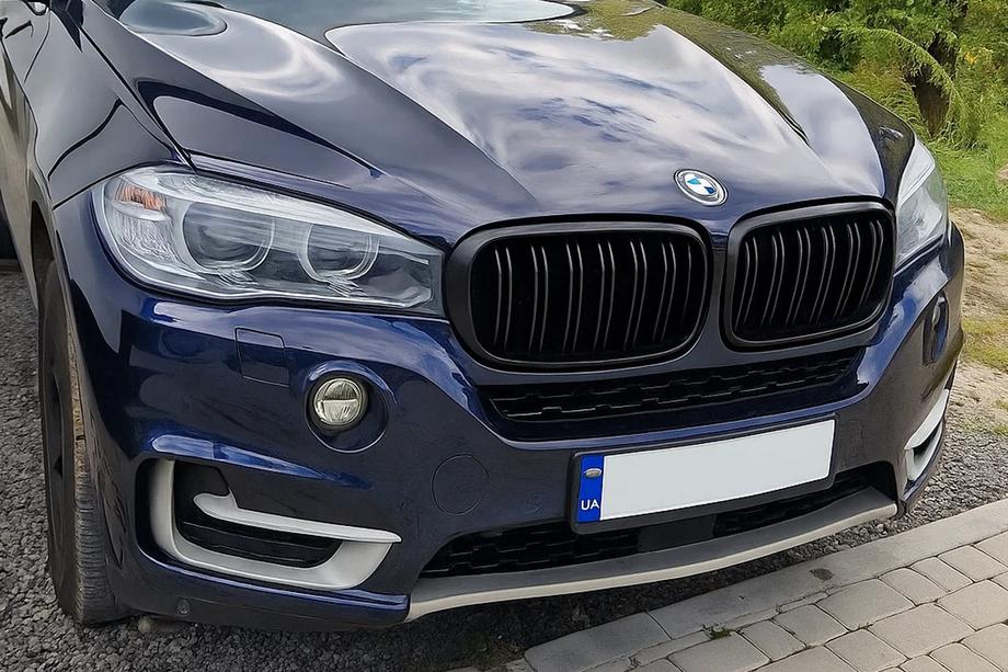 BMW X6 F16 2014–2019 M-Look ledvički (mat črna) Image