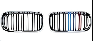 BMW X5 F15 2013–2018 Ledvične rešetke M-Look (M-Color s kromiranim robom) fotografija 2