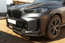 BMW X5 G05 2019–2026 Ledvički maski 1 Bar (2023+, mat črna) fotografija 3