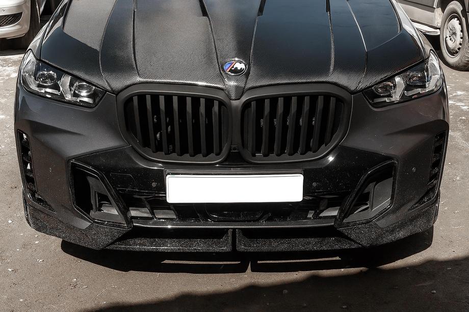 BMW X5 G05 2019–2026 Ledvički maski 1 Bar (2023+, mat črna) Image