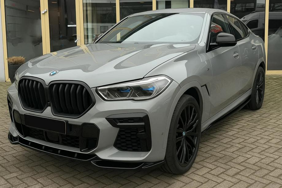 BMW X6 G06 2019–2027 Ledvične rešetke 1 Bar (2019-2022, mat črna) Image