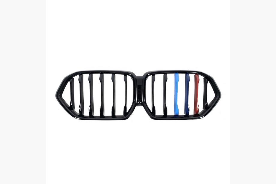 BMW X6 G06 2019–2027 Ledvična maska 1-letvna (2019-2022, M-Color) Image