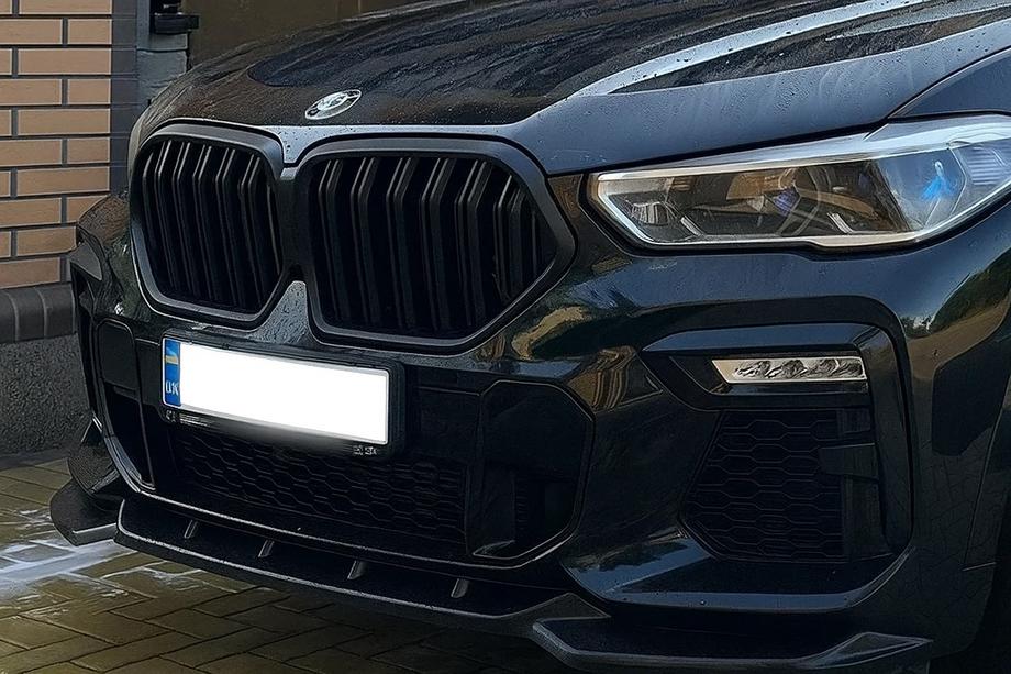 BMW X6 G06 2019–2027 Ledvične rešetke M-Look (2019-2022, mat črna) Image