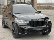 BMW X7 G07 2019– M-Look ledvične rešetke (2019-2022, sijajno črna) fotografija 2