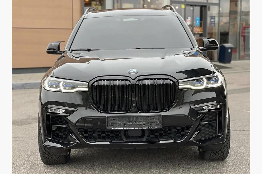 BMW X7 G07 2019– M-Look ledvične rešetke (2019-2022, sijajno črna) Image
