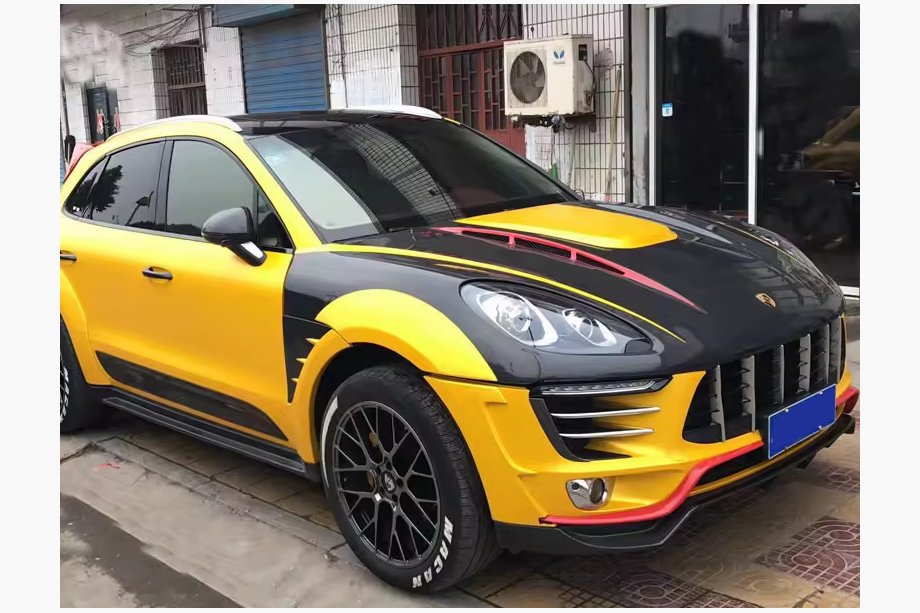 Porsche Macan 2014–2024 Komplet body kita Carbon FullSet Image