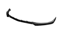 Mercedes C-class W205 2014–2021 DPT sprednji lip spojler (2017-2020, sijajno črna) fotografija 3