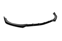 Mercedes C-class W205 2014–2021 DPT sprednji lip spojler (2017-2020, sijajno črna) fotografija 4
