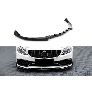 DPT sprednji lip spojler (2017-2020, sijajno črna) Mercedes C-сlass W205 2014–2021 fotografija 1