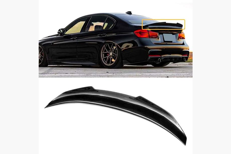 BMW serija 3 F30/F31 2012–2019 Zadnji spojler PSM-Style (za F30/F80, črna sijaj) Fotografija 8