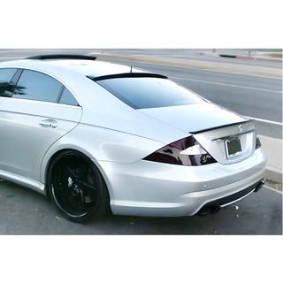 DPT spojler (črna visok sijaj) Mercedes CLS C219 2004–2010 fotografija 1
