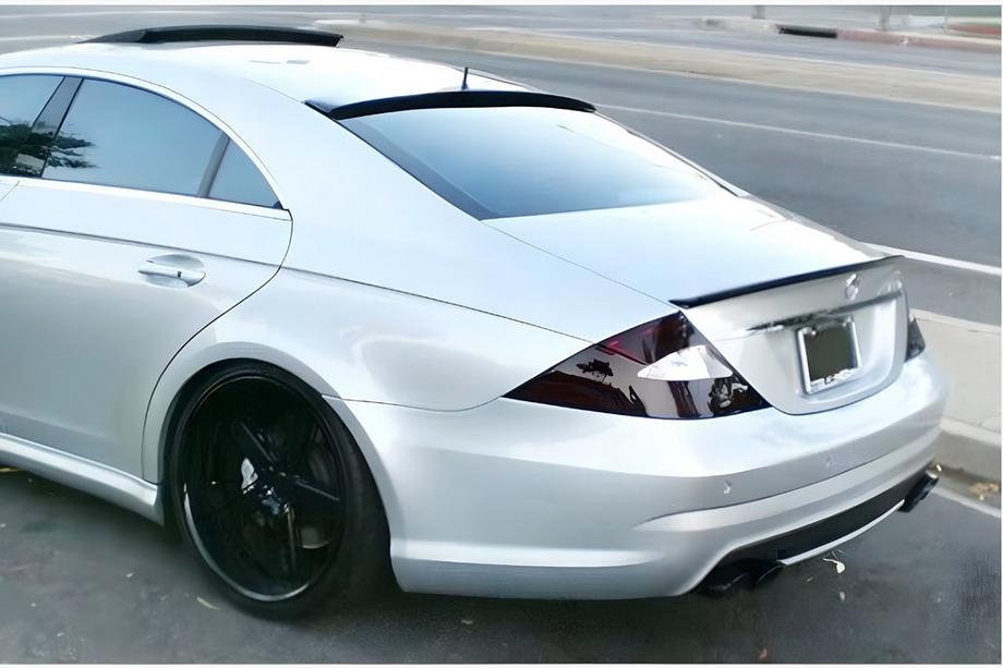 Mercedes CLS C219 2004–2010 DPT spojler (črna visok sijaj) Image