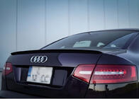Audi A6 C6 2004–2011 DPT spojler (črna visok sijaj) fotografija 1