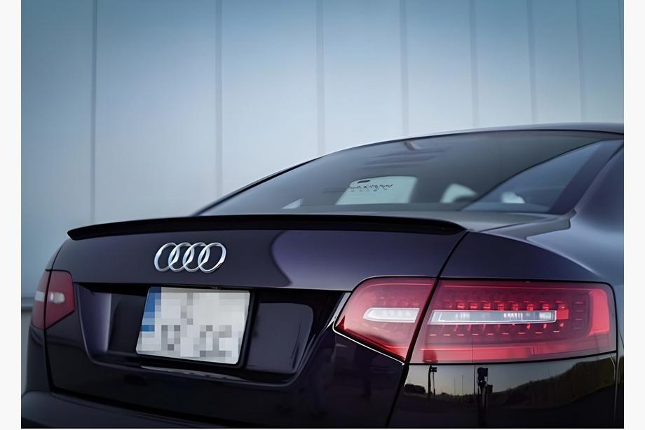 Audi A6 C6 2004–2011 DPT spojler (črna visok sijaj) Image