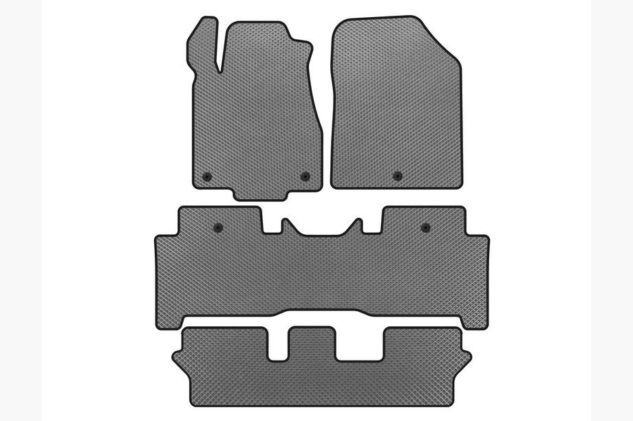 Acura MDX 2007–2013 EVA preproge za notranjost (3 vrste, siva) Image