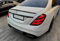 Mercedes S-class W222 2013–2022 Zadnji difuzor BRB (za lakiranje, 2018+) fotografija 10